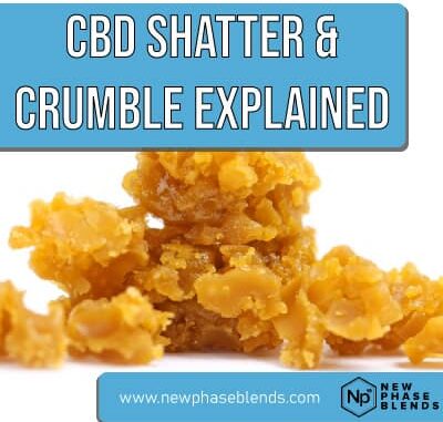 what is CBD shatter and crumble featured